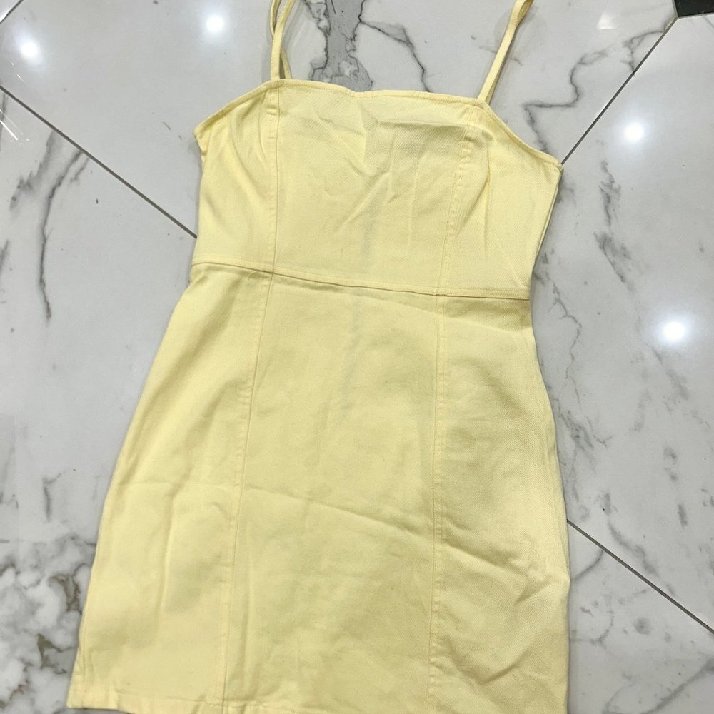 H&M Yellow Summer Dress, Size 6